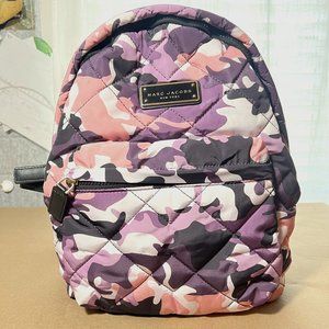 Marc Jacobs Camo Print Quilted Backpack